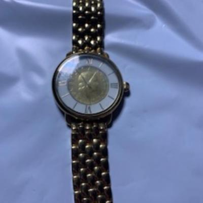 Liberty Timepiece – Gold Roman Numeral Watch with Coin Dial Watch