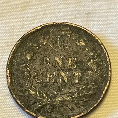 4 INDIAN HEAD PENNIES