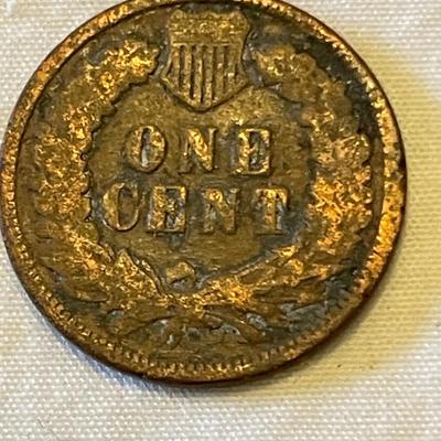 4 INDIAN HEAD PENNIES