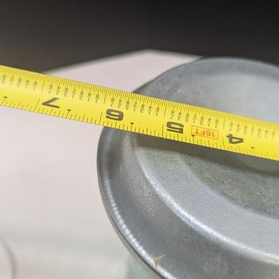 Vintage Chicken Feeder w/ Ball Glass Jar Farm House