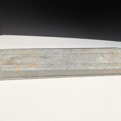 Vintage 16-Hole Primitive Country Galvanized Tin Chicken Rooster Feeder