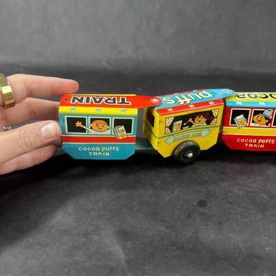 Vintage Wind-Up | Cocoa Puffs Train | Linemar