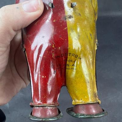 Antique Wind-Up | Johnny the Dancing Clown | Lindstrom