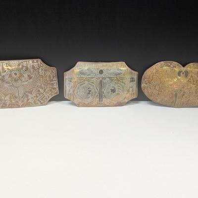 Egyptian Metal Belt Buckles #2