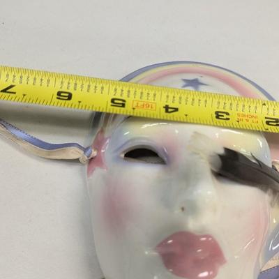 Vintage Clay Art San Fran USA Ceramic Mask