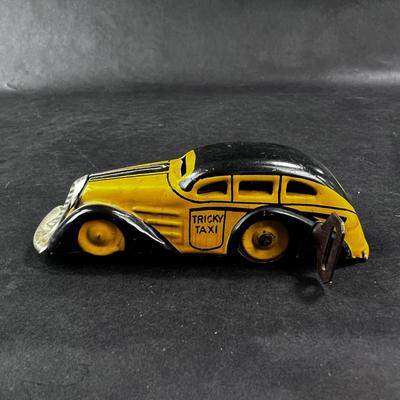 Vintage Tin Litho | Tricky Taxi | Marx
