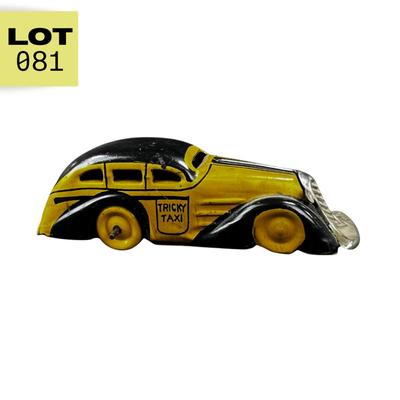 Vintage Tin Litho | Tricky Taxi | Marx