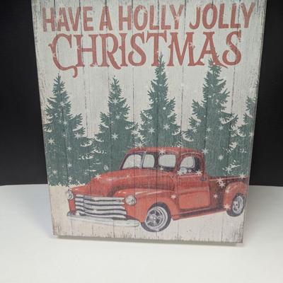 "Have A Holly Jolly Christmas" Wall Decor