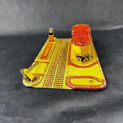 Vintage Tin Litho | Union Train Station | Marx