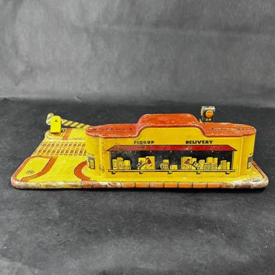 Vintage Tin Litho | Union Train Station | Marx