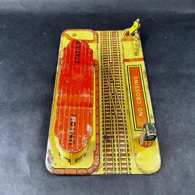 Vintage Tin Litho | Union Train Station | Marx