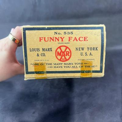 Vintage Tin Litho | Harold Lloyd Funny Face | Marx