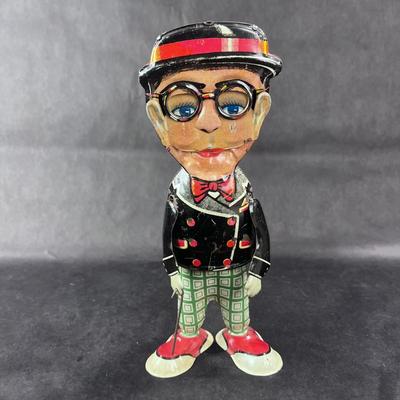 Vintage Tin Litho | Harold Lloyd Funny Face | Marx