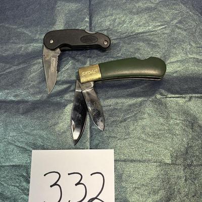 Skoal and Grizzly Knives