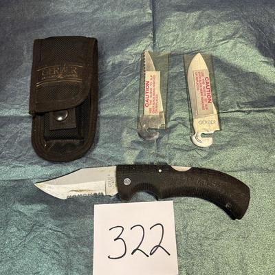 Gerber Knife and Blades