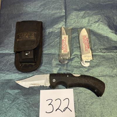 Gerber Knife and Blades