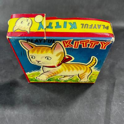 Vintage Wind-Up | Playful Kitty