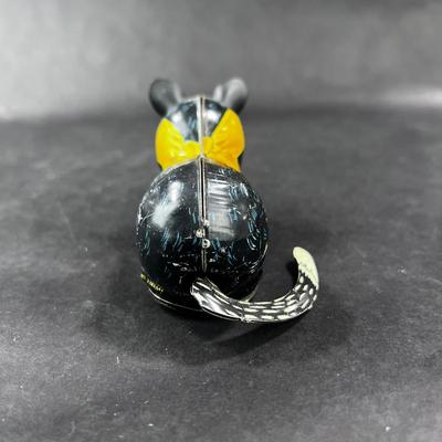 Vintage Tin Litho | Wind-Up Cat w/ Ball | Marx