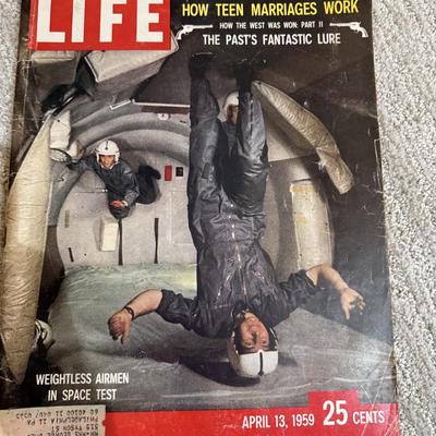 Vintage LIFE Magazine Lot - 5 Iconic Issues from 1959-1968