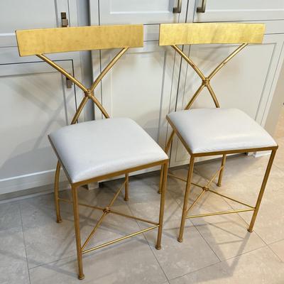 LOT 551K: Pair of Rivers Spencer Counter Height Stools