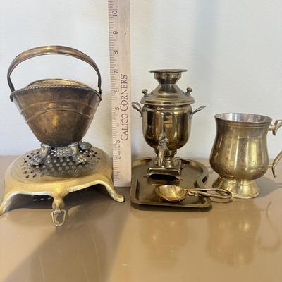 LOT 559F: Collection of Unique Brass Items