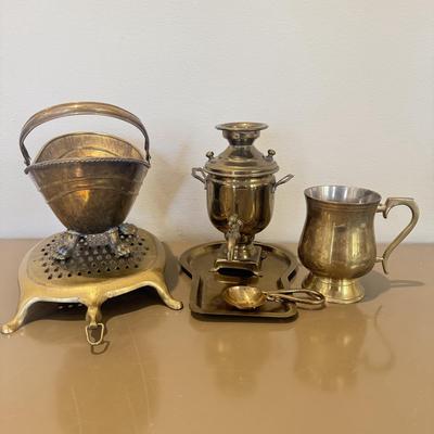 LOT 559F: Collection of Unique Brass Items