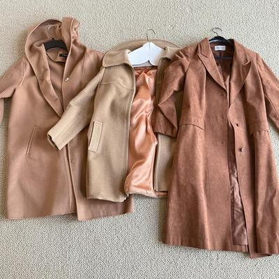 LOT 534DC: Ladies Brown Coats: Kenneth Cole New York, Garé & Ultra Suede