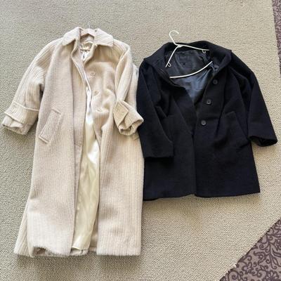 LOT 536DC: Hilary Radley & Perry Ellis Coats