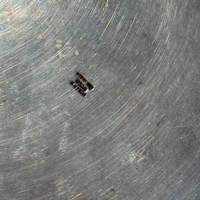 LOT 573K: 11” Sterling Silver Plate (751g)