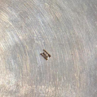 LOT 573K: 11” Sterling Silver Plate (751g)