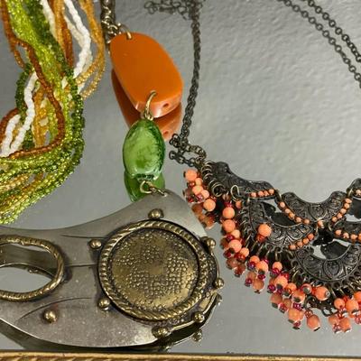 Interesting necklaces