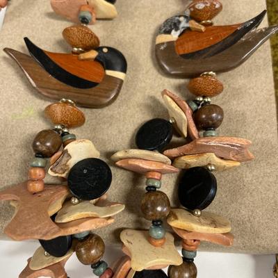 Interesting necklaces