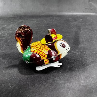 Vintage Wind-Up | Hopping Squirrel
