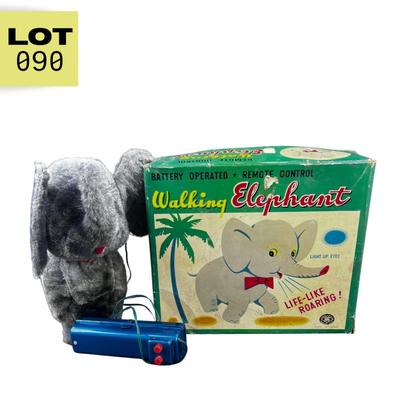Vintage Battery App | Walking Elephant | Modern Toys