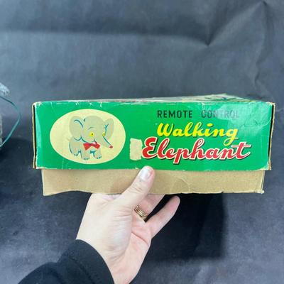 Vintage Battery App | Walking Elephant | Modern Toys