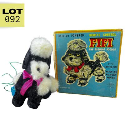 Vintage Battery Opp | Fifi the Begging Poodle | Kramer