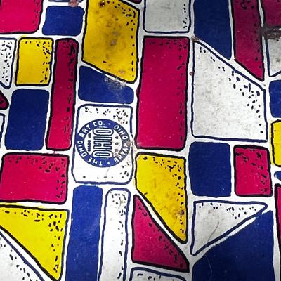 Vintage Tin Litho | The Giant Ride | Ohio Art Co.