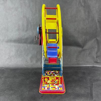 Vintage Tin Litho | The Giant Ride | Ohio Art Co.