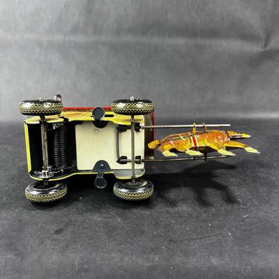 Vintage Tin Litho | Milk & Cream Carriage | Marx