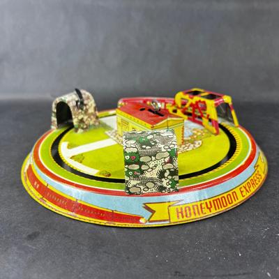 Vintage Tin Litho | Honeymoon Express | Marx