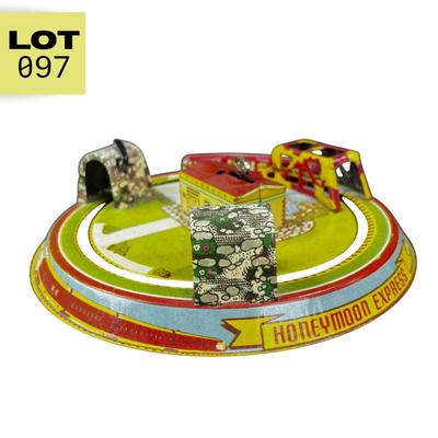 Vintage Tin Litho | Honeymoon Express | Marx