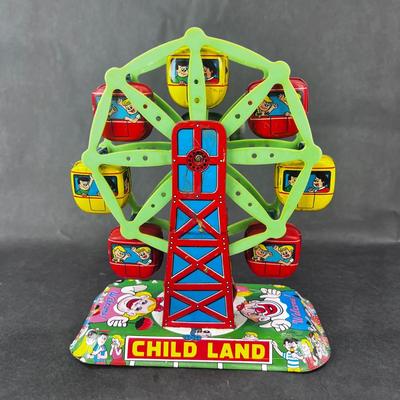 Vintage Wind Up | Child Land Ferris Wheel | YONE