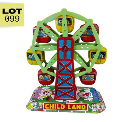 Vintage Wind Up | Child Land Ferris Wheel | YONE
