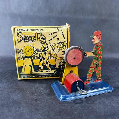 Antique Wind-Up | SparkO | The Scissor Grinder
