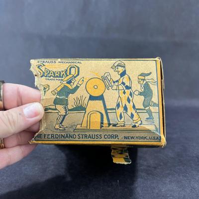 Antique Wind-Up | SparkO | The Scissor Grinder