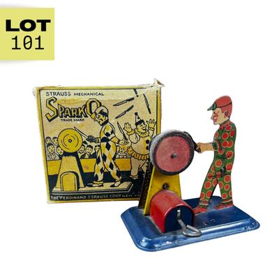 Antique Wind-Up | SparkO | The Scissor Grinder