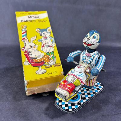 Vintage Wind-Up | Animal Barber Shop | TPS