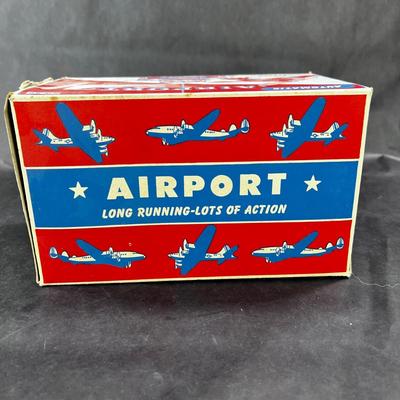 Vintage Tin Litho | Automatic Airport | Ohio Art