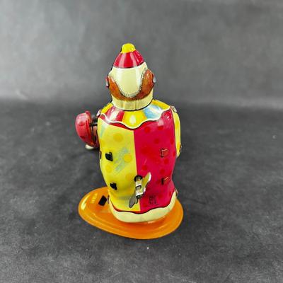 Vintage Wind-Up | Clown and Dog | TPS