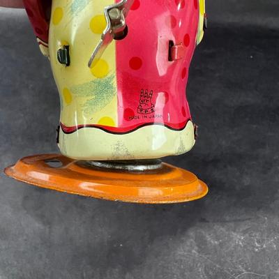 Vintage Wind-Up | Clown and Dog | TPS